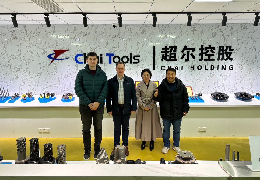 Hangzhou Chaoer切割工具有限公司，欢迎俄罗斯客户参观
